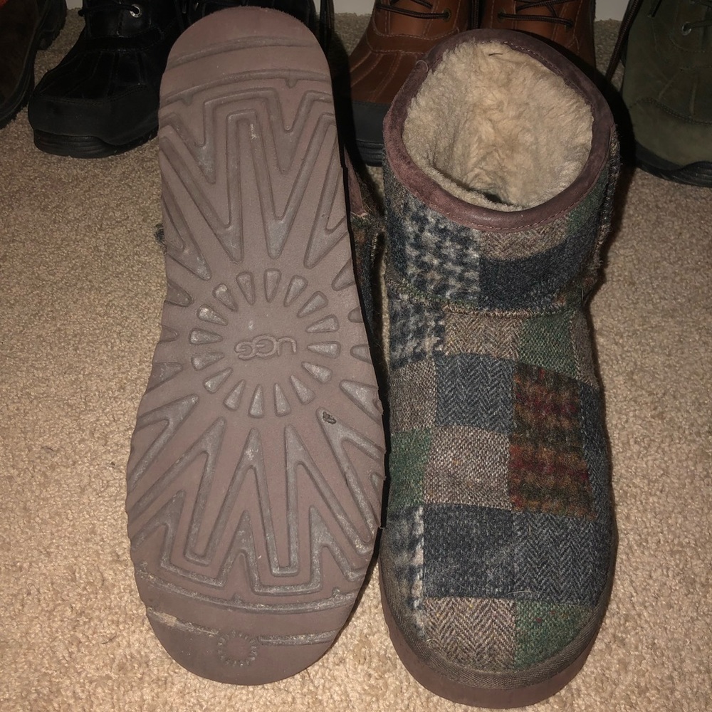 ❤️🔥UGG🔥Patchwork❤️🔥BOOTS🔥 - Picture 5 of 9